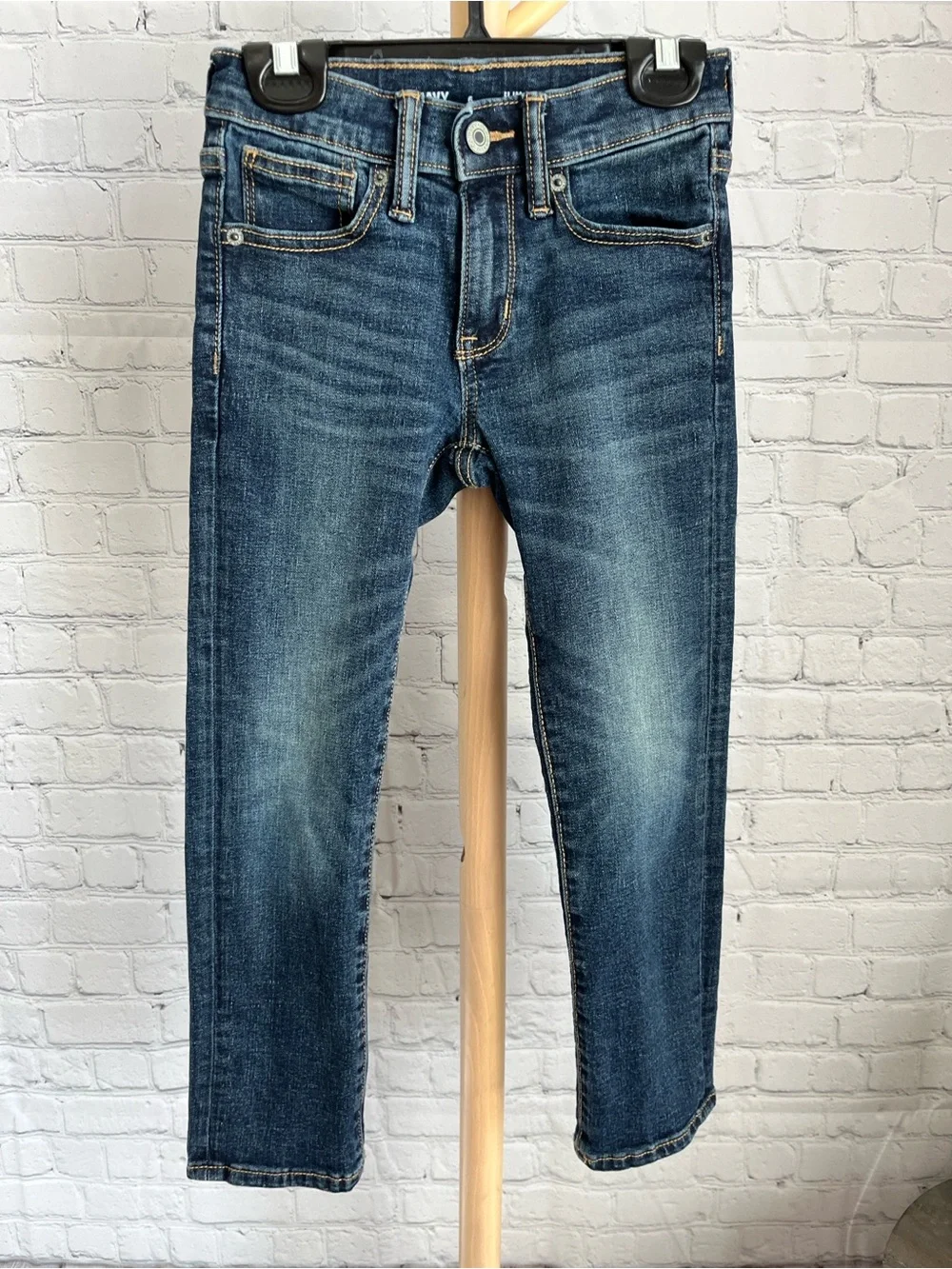 ⭐️⭐️PICK 5 / $20 Old Navy Boy's Slim Dark Blue Washed Jeans